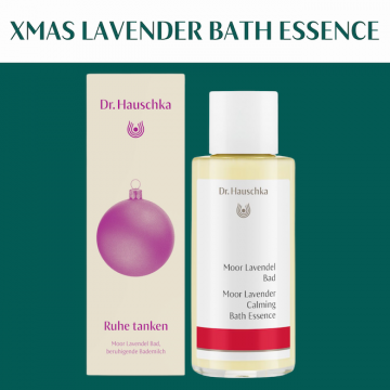 Dr. Hauschka Christmas Edition Moor Lavender Calming Bath Essence 100ml