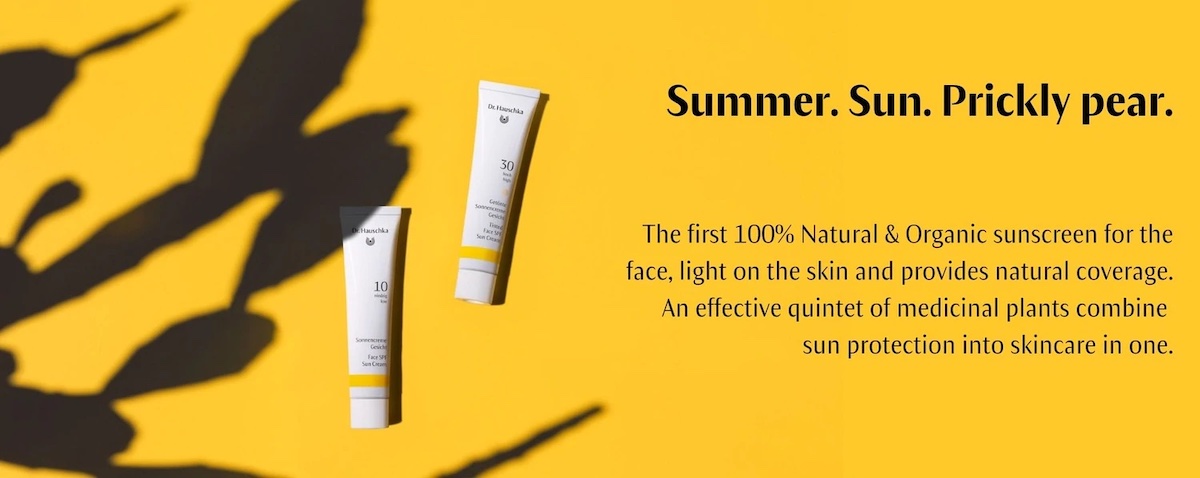 100% Natural & Organic Sun Care from Dr. Hauschka